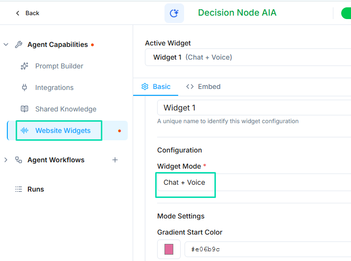 Chat + Voice